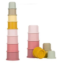 Little Dutch Stacking Cups Pink