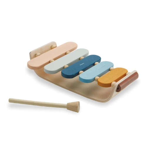 Plan Toys Oval Xylophone - Orchard - PT 6441 3 Plan Toys Oval Xylophone - Orchard - PT 6441