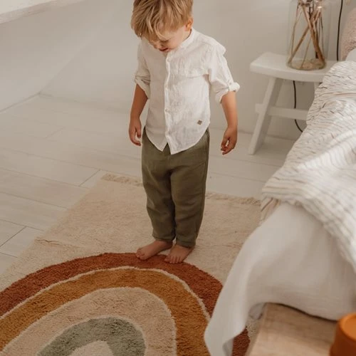 Little Dutch Rug Rainbow Vintage - 90 X 130 Cm 4 Little Dutch Rug Rainbow Vintage - 90 X 130 Cm - Image 2