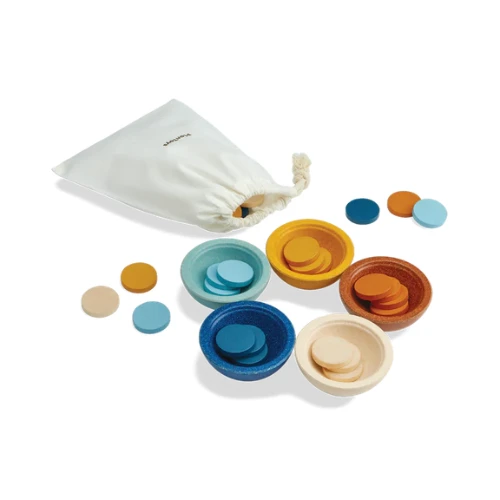 Plan Toys Sort & Count Cups Orchard 3 Plan Toys Sort & Count Cups Orchard