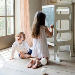 3-in-1 Learning Tower, White -Baby Products Store 2 1 600x600 1