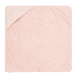 Little Dutch Hooded Towel Pure Soft Pink 75x75 -Baby Products Store 20230110 163528