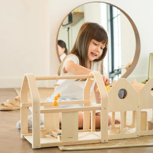 Plan Toys Slide N Go Dollhouse - PT 7611 4 Plan Toys Slide N Go Dollhouse - PT 7611 - Image 2