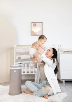 Ubbi® Diaper Pail - Taupe -Baby Products Store 41u1NpCeg5L