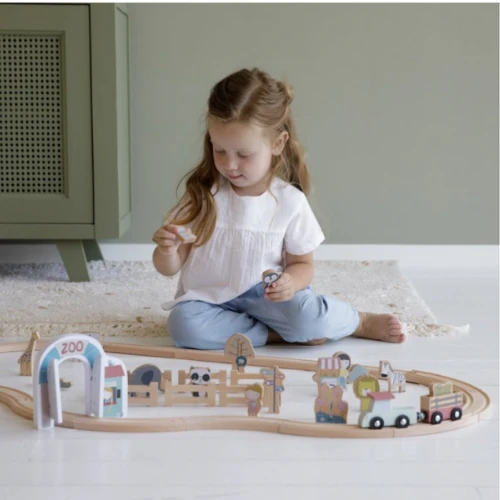 Little Dutch Railway Train Extension - Zoo - LD4488 4 Little Dutch Railway Train Extension - Zoo - LD4488 - Image 2