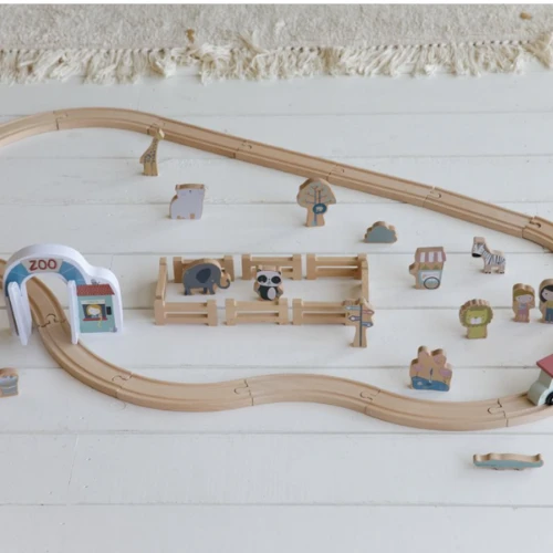 Little Dutch Railway Train Extension - Zoo - LD4488 5 Little Dutch Railway Train Extension - Zoo - LD4488 - Image 3