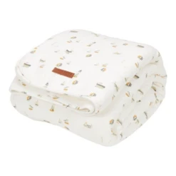 Little Dutch Bassinet Blanket- Sailors Bay White