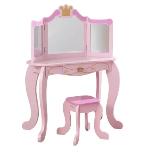 KidKraft Princess Vanity & Stool 3 KidKraft Princess Vanity & Stool