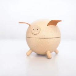 Plan Toys Piggy Bank - Natural - PT 8611