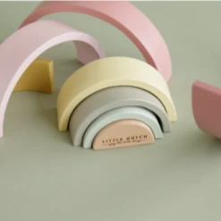 Little Dutch Rainbow Stacker - Pink -Baby Products Store 86 62d6edbe 51bd 44de a9ca 44c4cab4a557