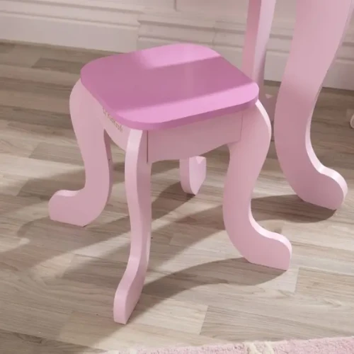 KidKraft Princess Vanity & Stool 10 KidKraft Princess Vanity & Stool - Image 8
