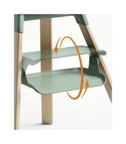 High Chair Clover Green Stokke® Clikk™ 12 High Chair Clover Green Stokke® Clikk™ -Baby Products Store Clikk Natural CloverGreen Cnfg 1 FootrestRotation eCom