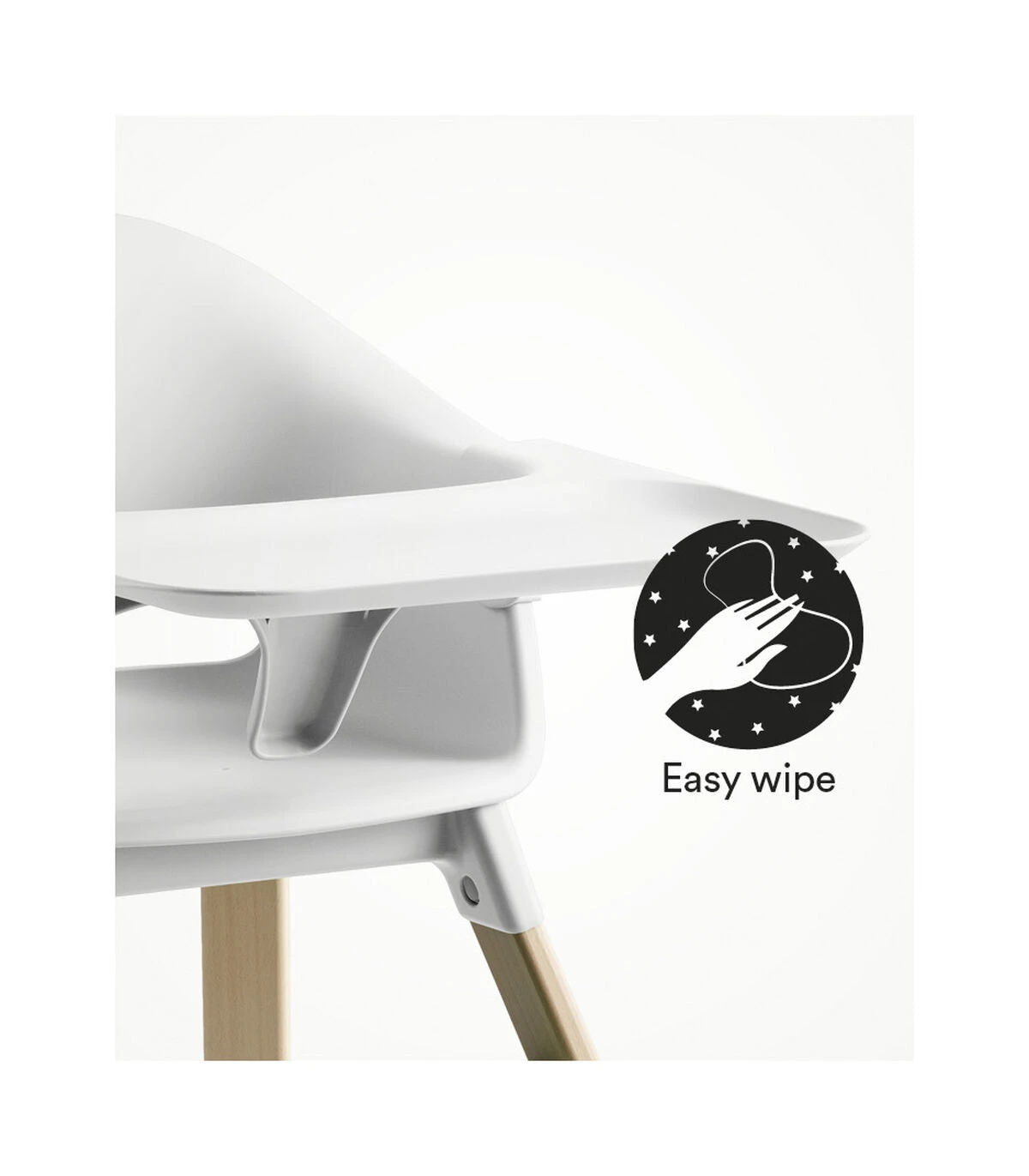 High Chair White Stokke® Clikk™ 7 High Chair White Stokke® Clikk™ - Image 5