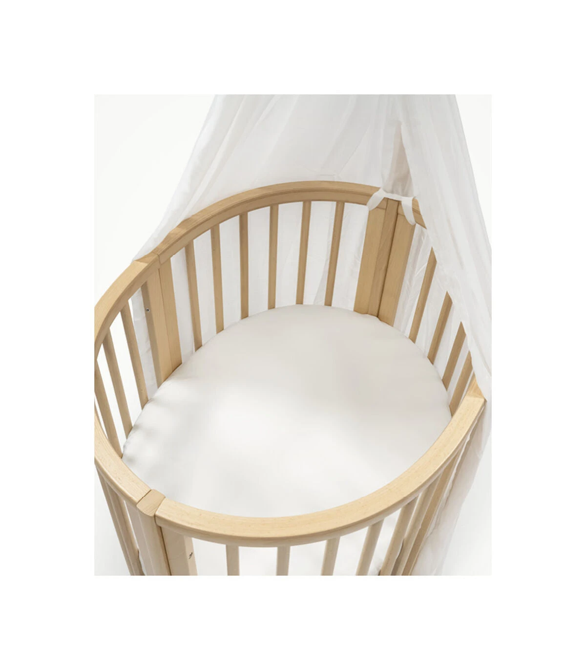 Stokke® Sleepi™ Mini Fitted Sheet White V3 6 Stokke® Sleepi™ Mini Fitted Sheet White V3 - Image 4