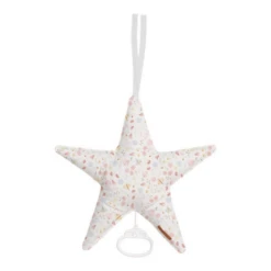 Little Dutch Star-shaped Music Box Flowers & Butterflies