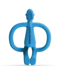 Matchstick Monkey Monkey Teether - Blue -Baby Products Store blue 3