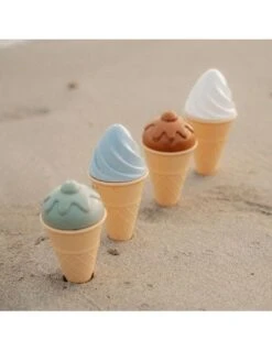 Little Dutch Ice Cream Beach Set Vintage -Baby Products Store cubo playa con helados vintage