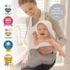 Cuddledry 'Hands-free' Baby Towel Grey Star -Baby Products Store imagejpg 1024x1024 2x 21bd200a ea0c 4753 a01e f7a125a83552