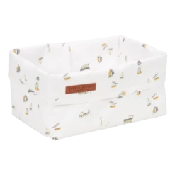 Little Dutch Storage Basket Large Sailors Bay White